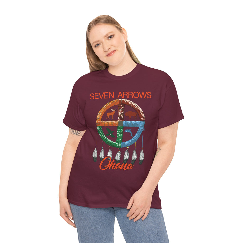 Seven Arrows Ohana — Medicine Wheel Graphic Tee