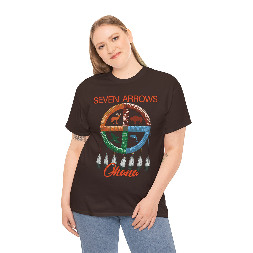 Seven Arrows Ohana — Medicine Wheel Graphic Tee