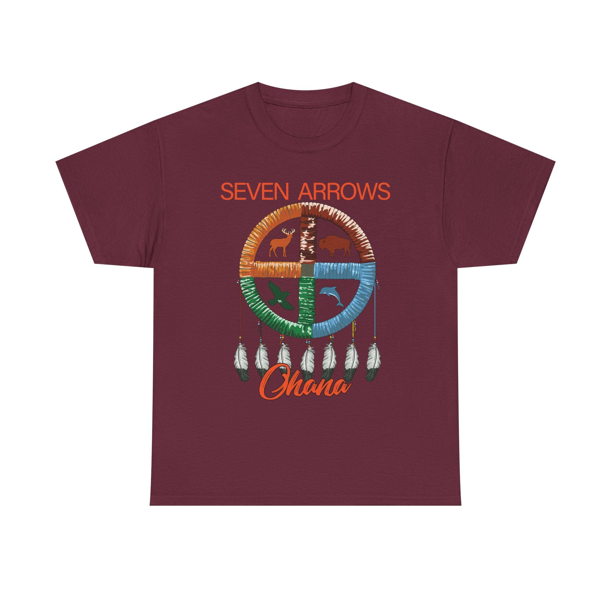Seven Arrows Ohana — Medicine Wheel Graphic Tee