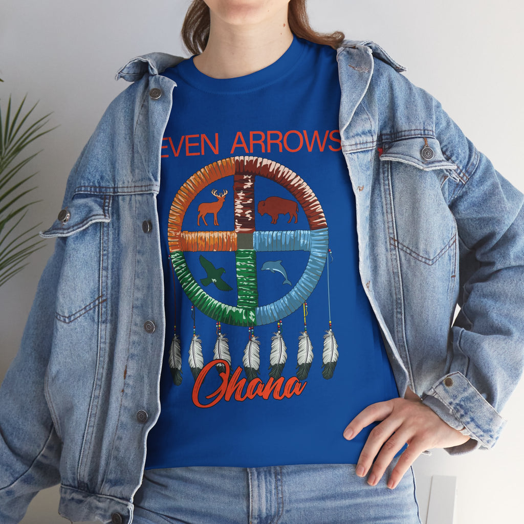 Seven Arrows Ohana — Medicine Wheel Graphic Tee