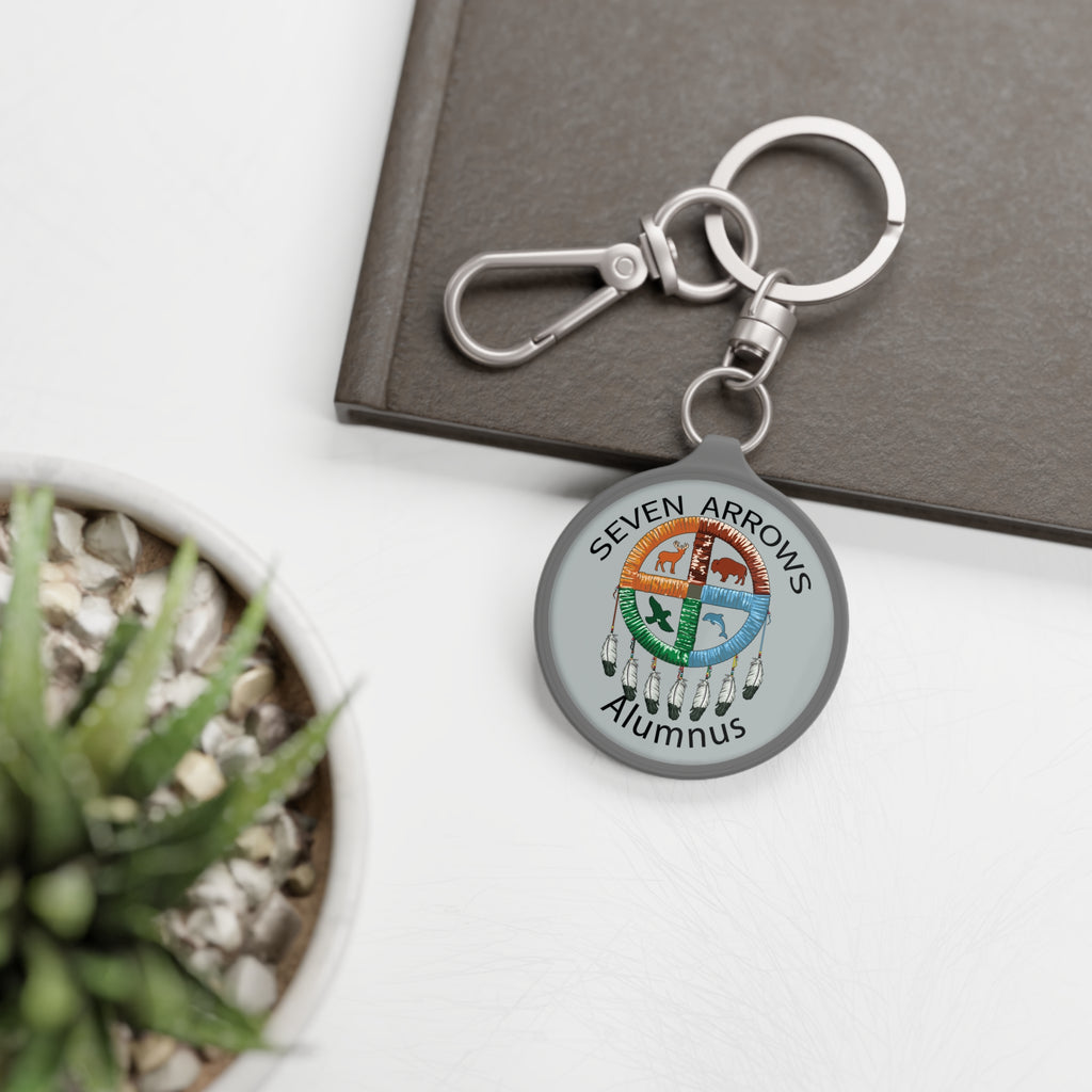 Seven Arrows Alumnus Medicine Wheel Keyring