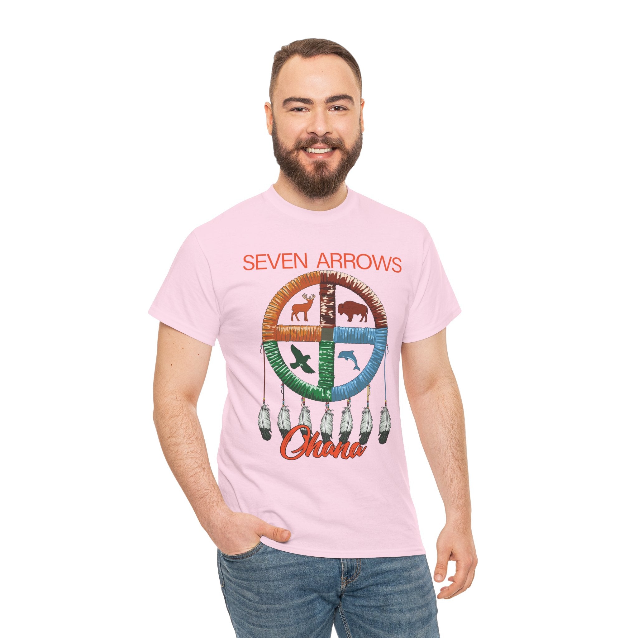 Seven Arrows Ohana — Medicine Wheel Graphic Tee