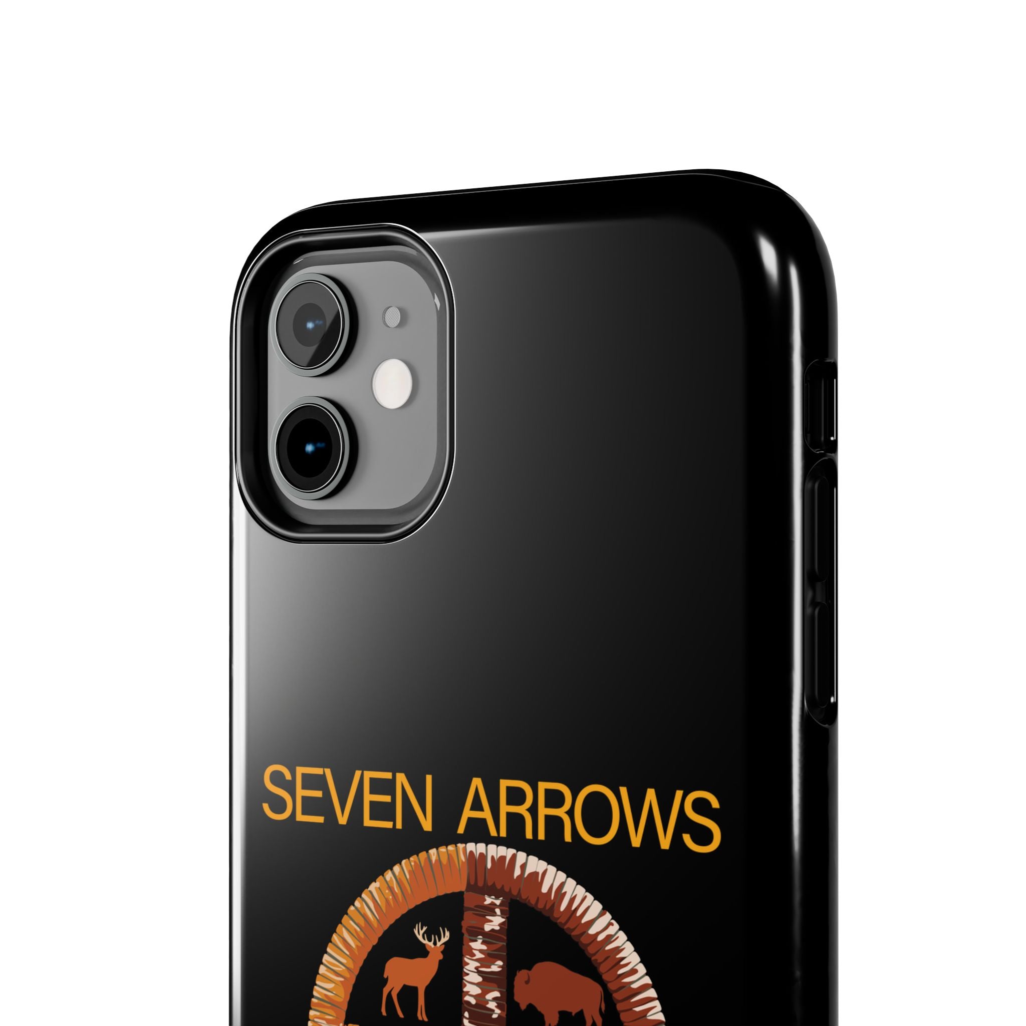 Tough Phone Case — 'Seven Arrows' Medicine Wheel Design (Alumnus)