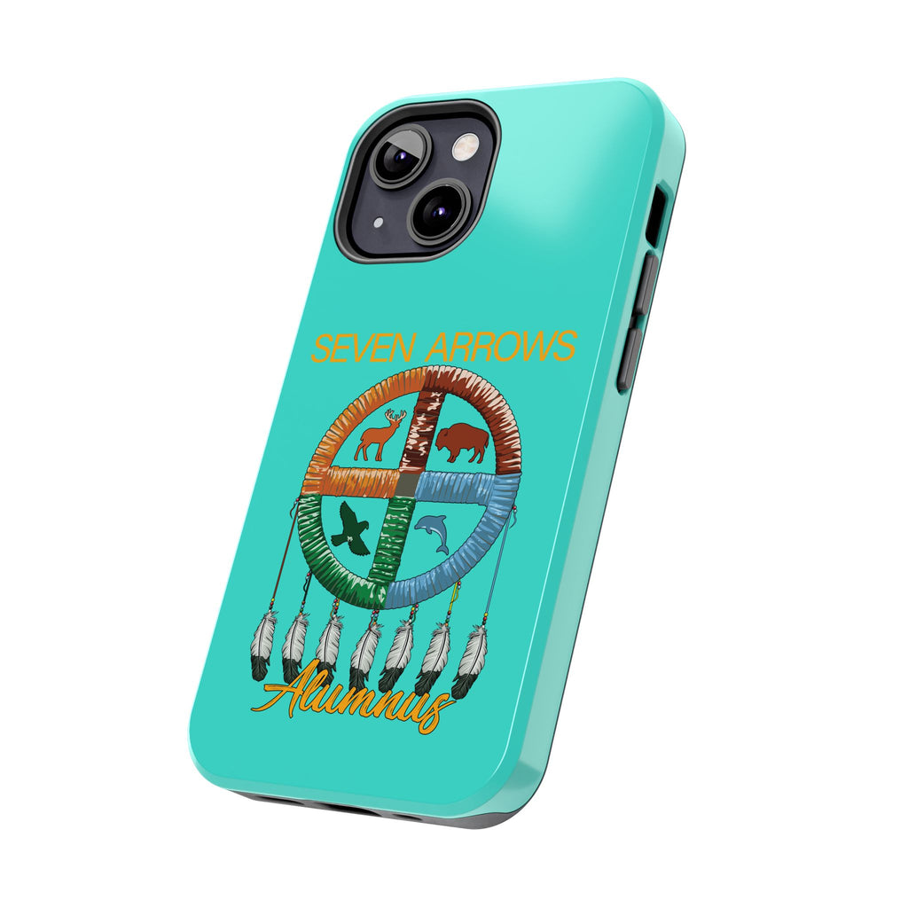 Tough Phone Case — 'Seven Arrows' Medicine Wheel Design (Alumnus)