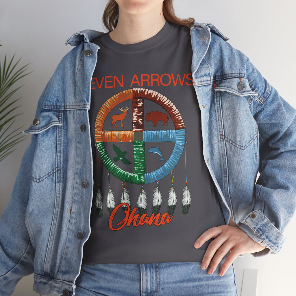 Seven Arrows Ohana — Medicine Wheel Graphic Tee