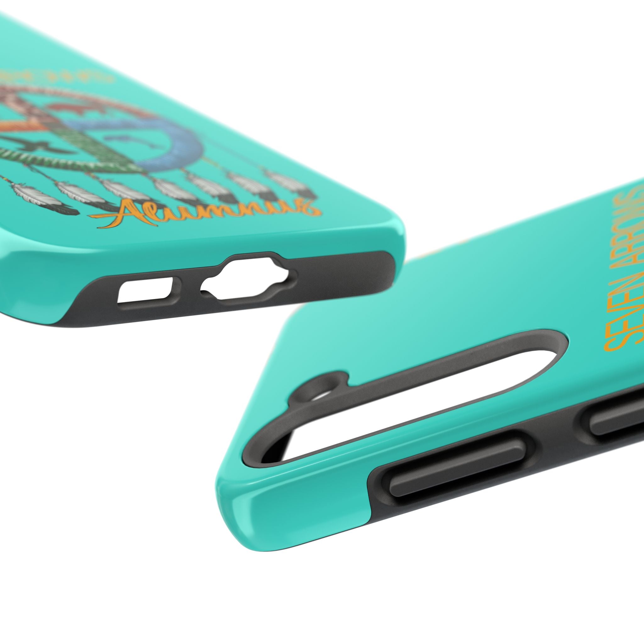 Tough Phone Case — 'Seven Arrows' Medicine Wheel Design (Alumnus)