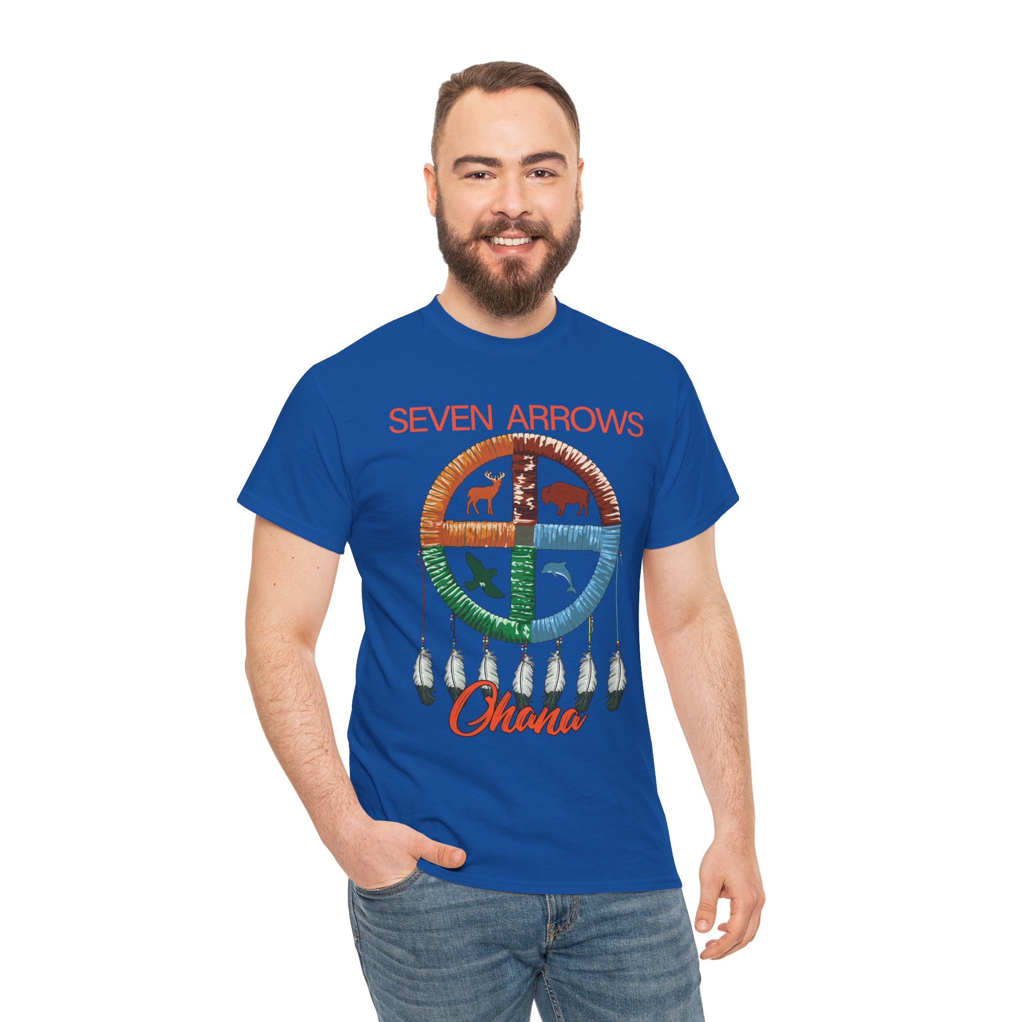 Seven Arrows Ohana — Medicine Wheel Graphic Tee