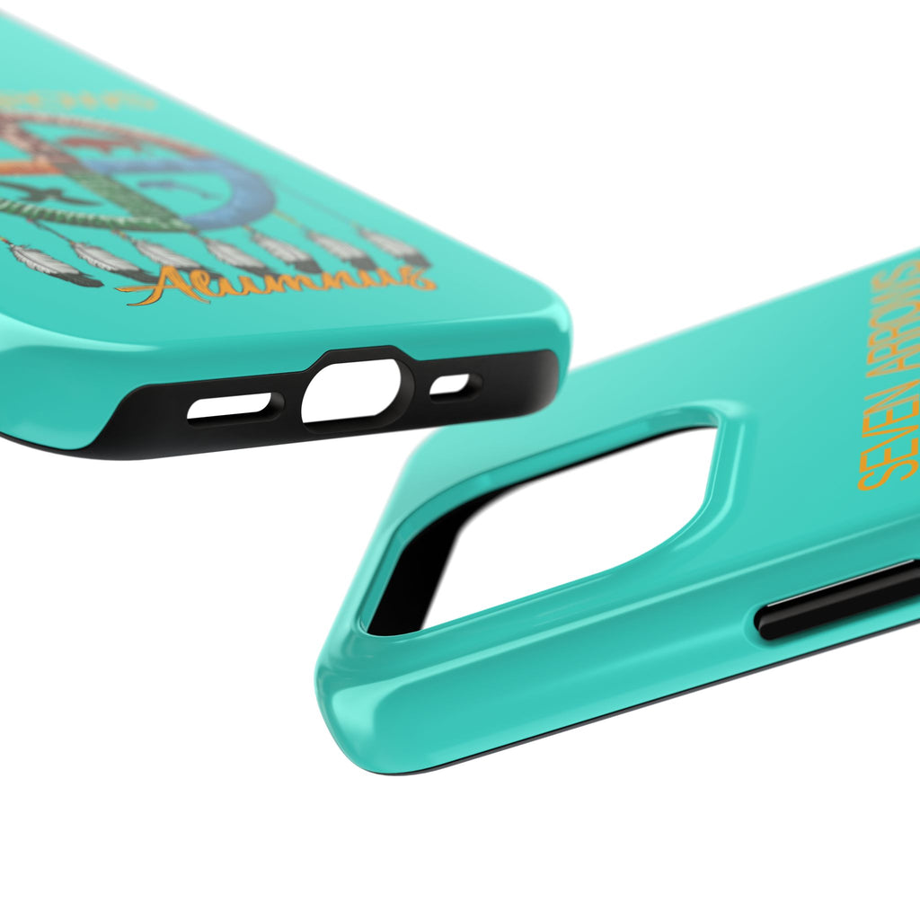 Tough Phone Case — 'Seven Arrows' Medicine Wheel Design (Alumnus)