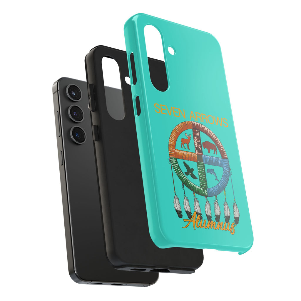 Tough Phone Case — 'Seven Arrows' Medicine Wheel Design (Alumnus)