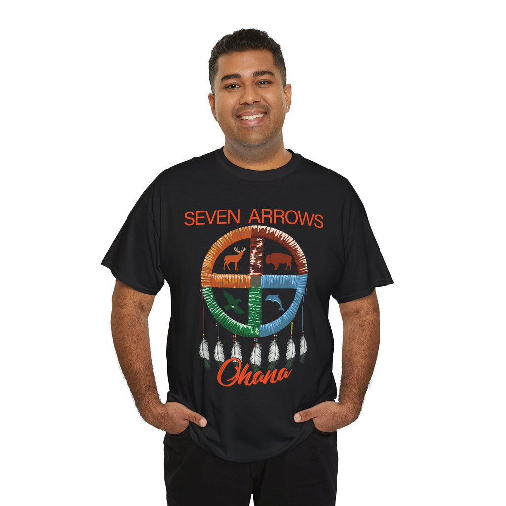 Seven Arrows Ohana — Medicine Wheel Graphic Tee