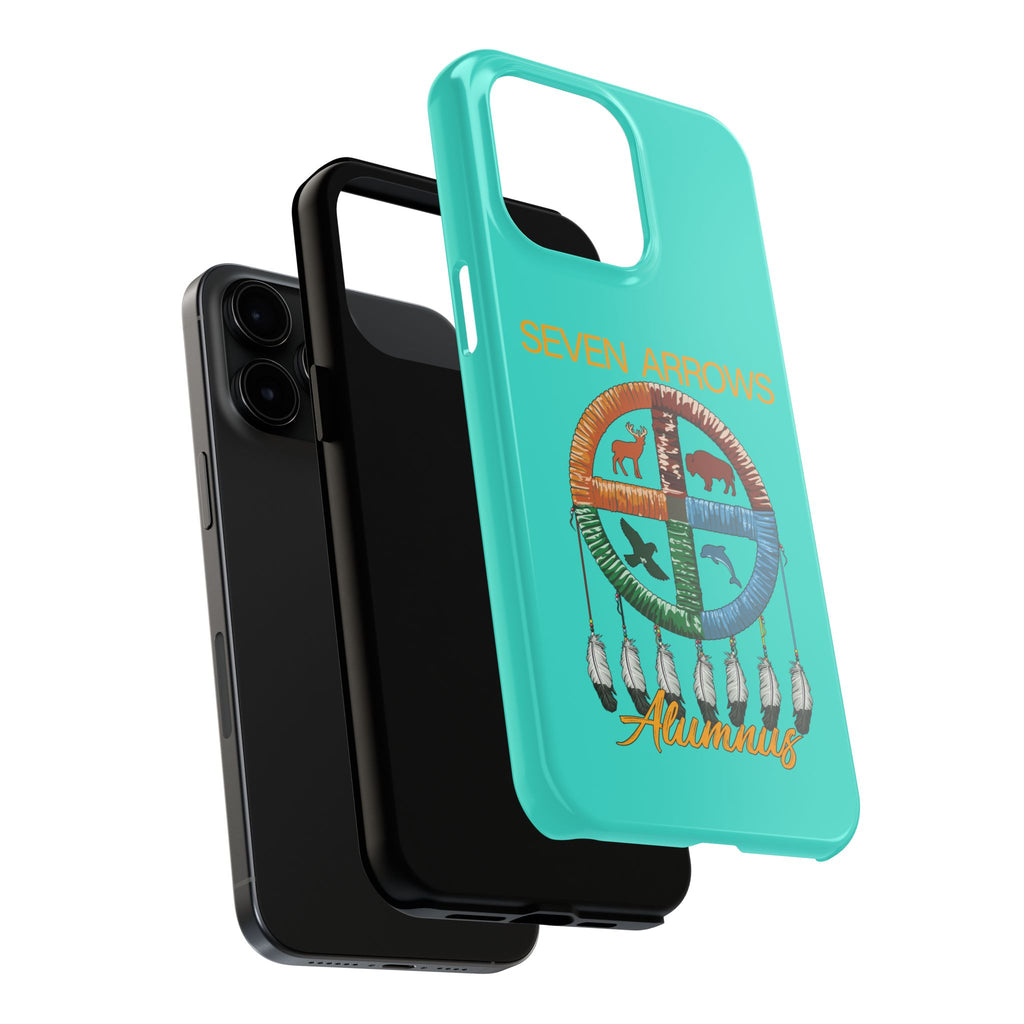 Tough Phone Case — 'Seven Arrows' Medicine Wheel Design (Alumnus)