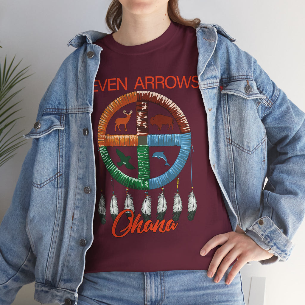 Seven Arrows Ohana — Medicine Wheel Graphic Tee
