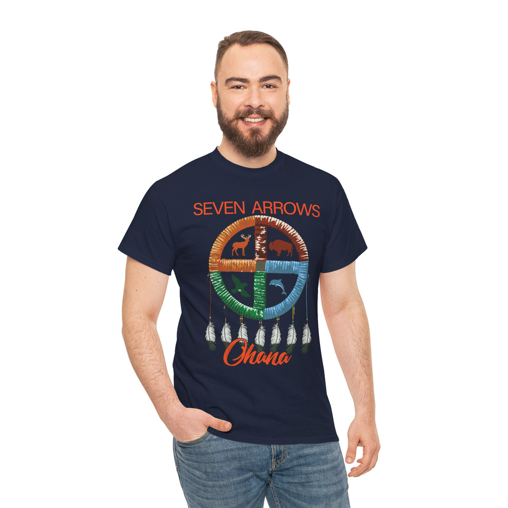 Seven Arrows Ohana — Medicine Wheel Graphic Tee