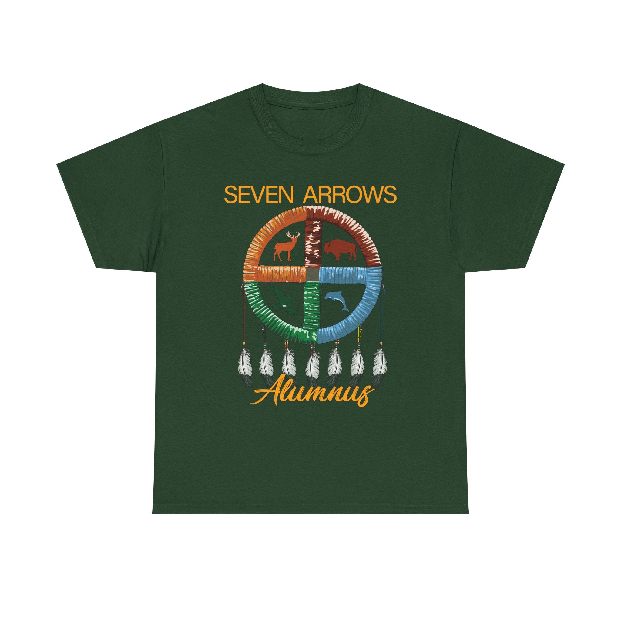 Seven Arrows Alumnus — Medicine Wheel Graphic Tee