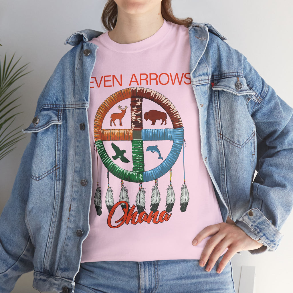 Seven Arrows Ohana — Medicine Wheel Graphic Tee