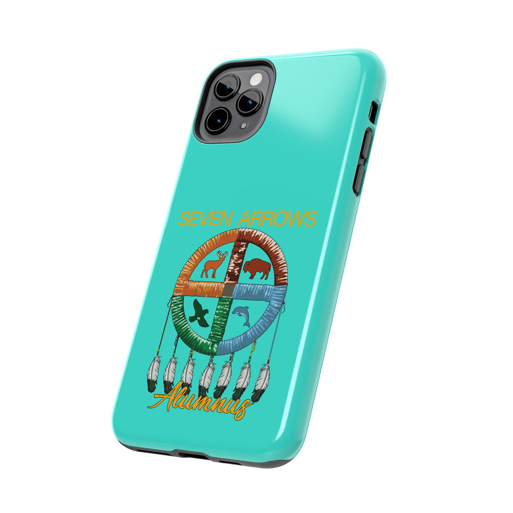 Tough Phone Case — 'Seven Arrows' Medicine Wheel Design (Alumnus)