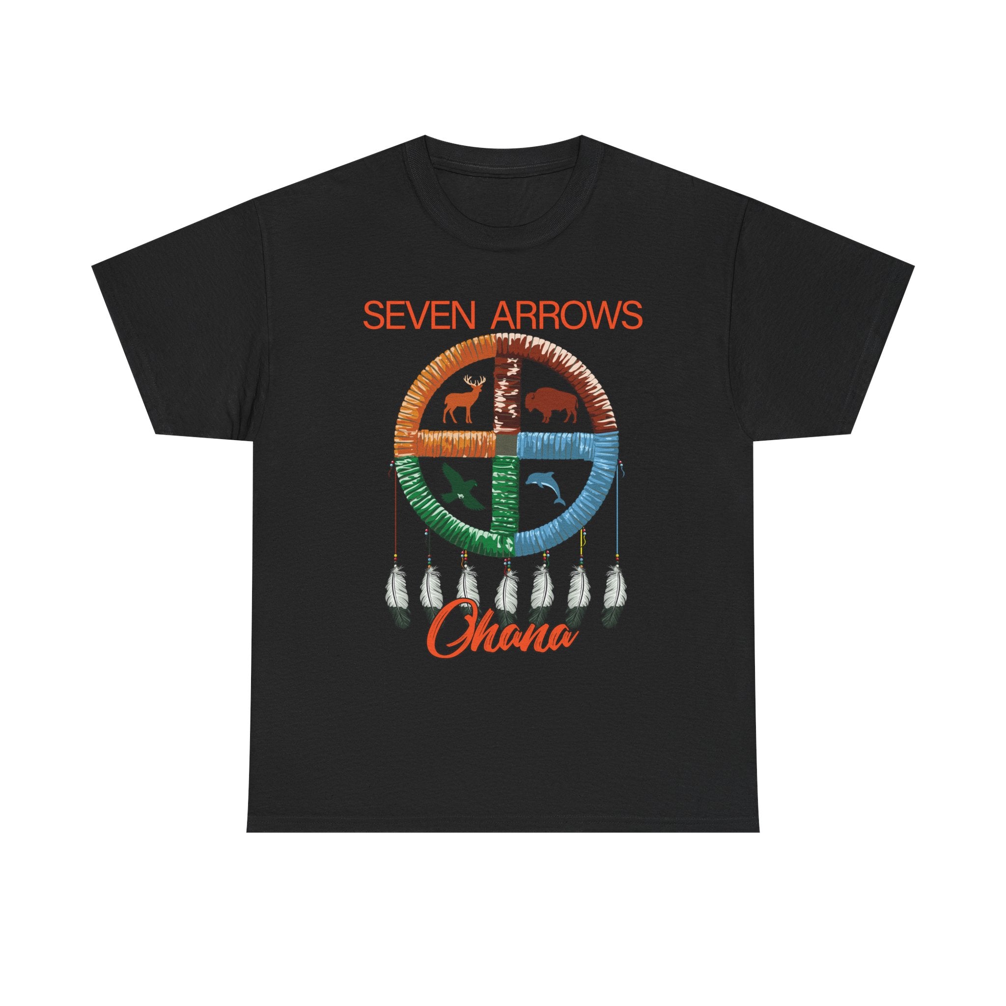 Seven Arrows Ohana — Medicine Wheel Graphic Tee