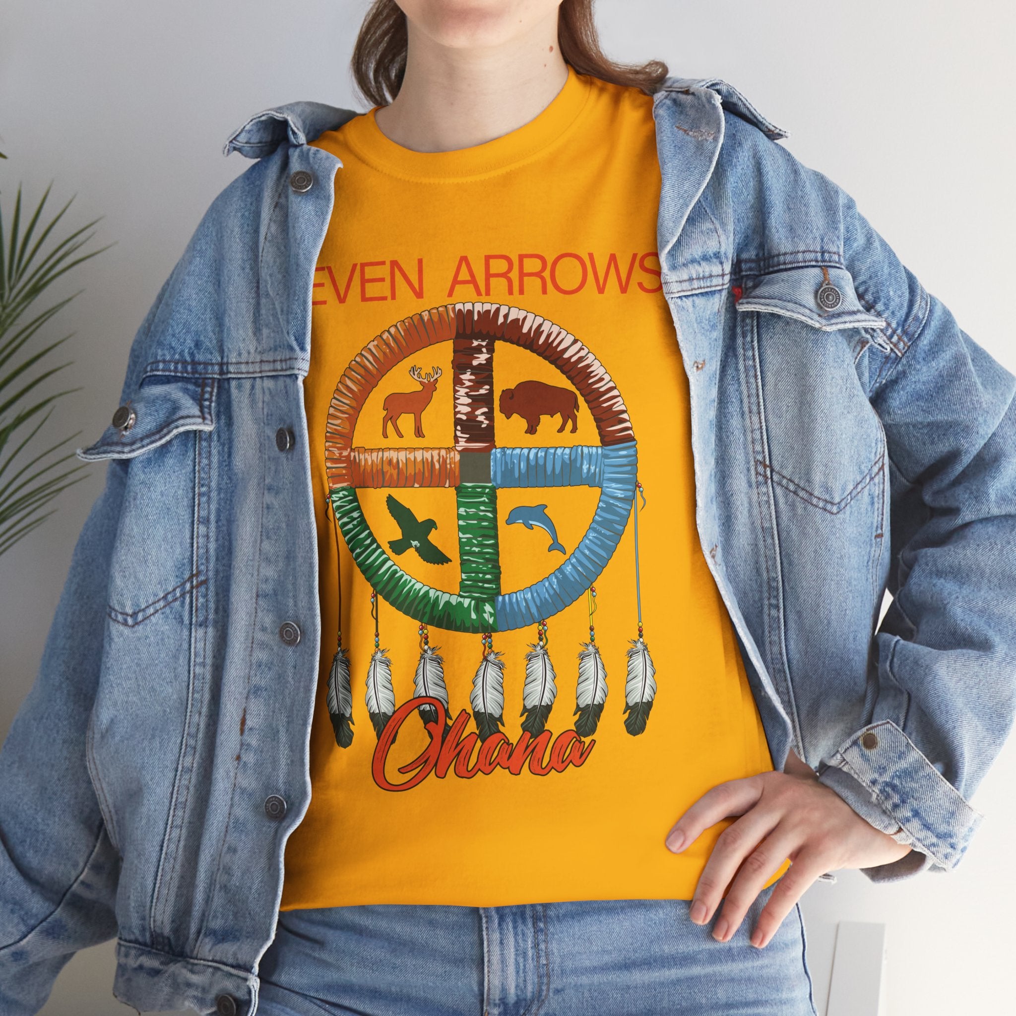 Seven Arrows Ohana — Medicine Wheel Graphic Tee