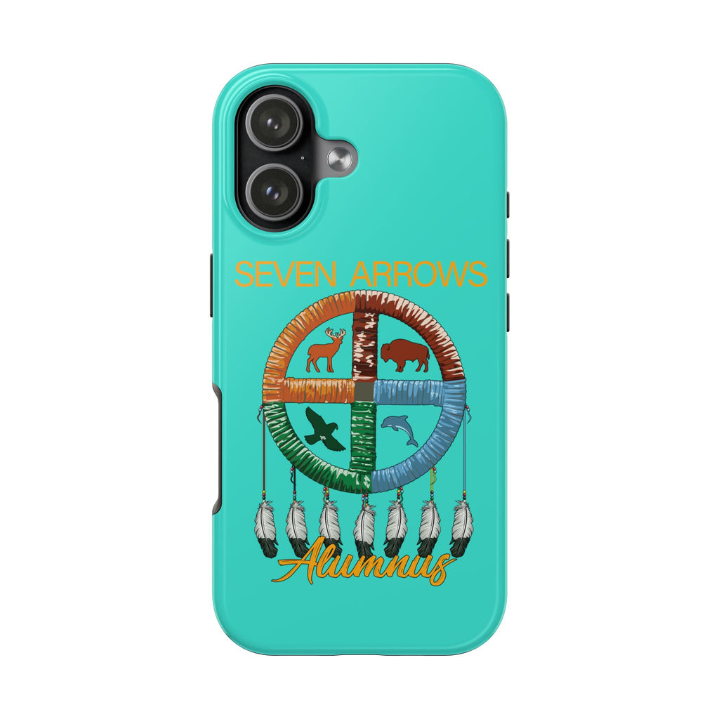 Tough Phone Case — 'Seven Arrows' Medicine Wheel Design (Alumnus)