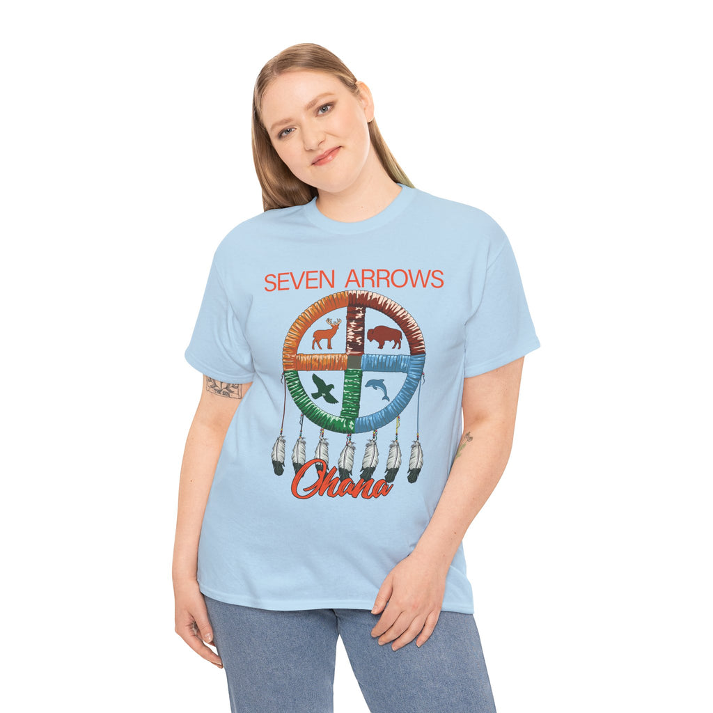 Seven Arrows Ohana — Medicine Wheel Graphic Tee