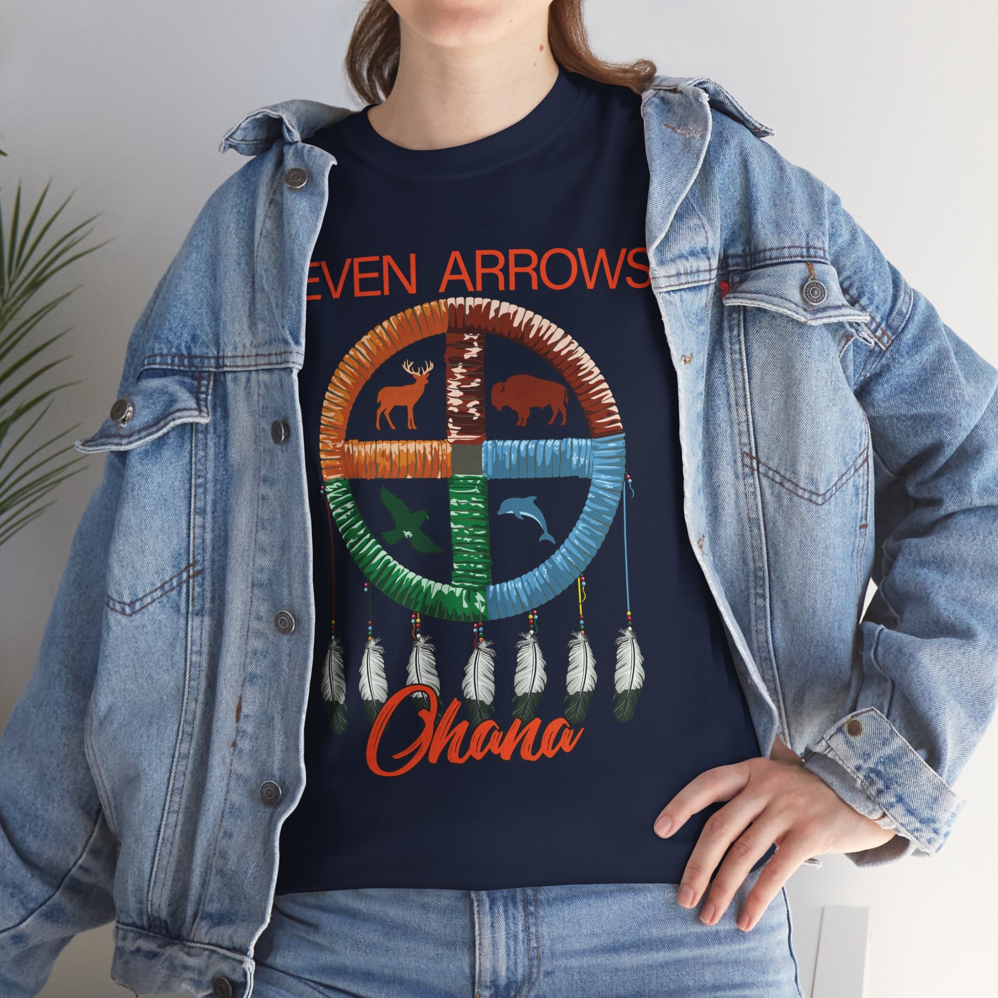 Seven Arrows Ohana — Medicine Wheel Graphic Tee