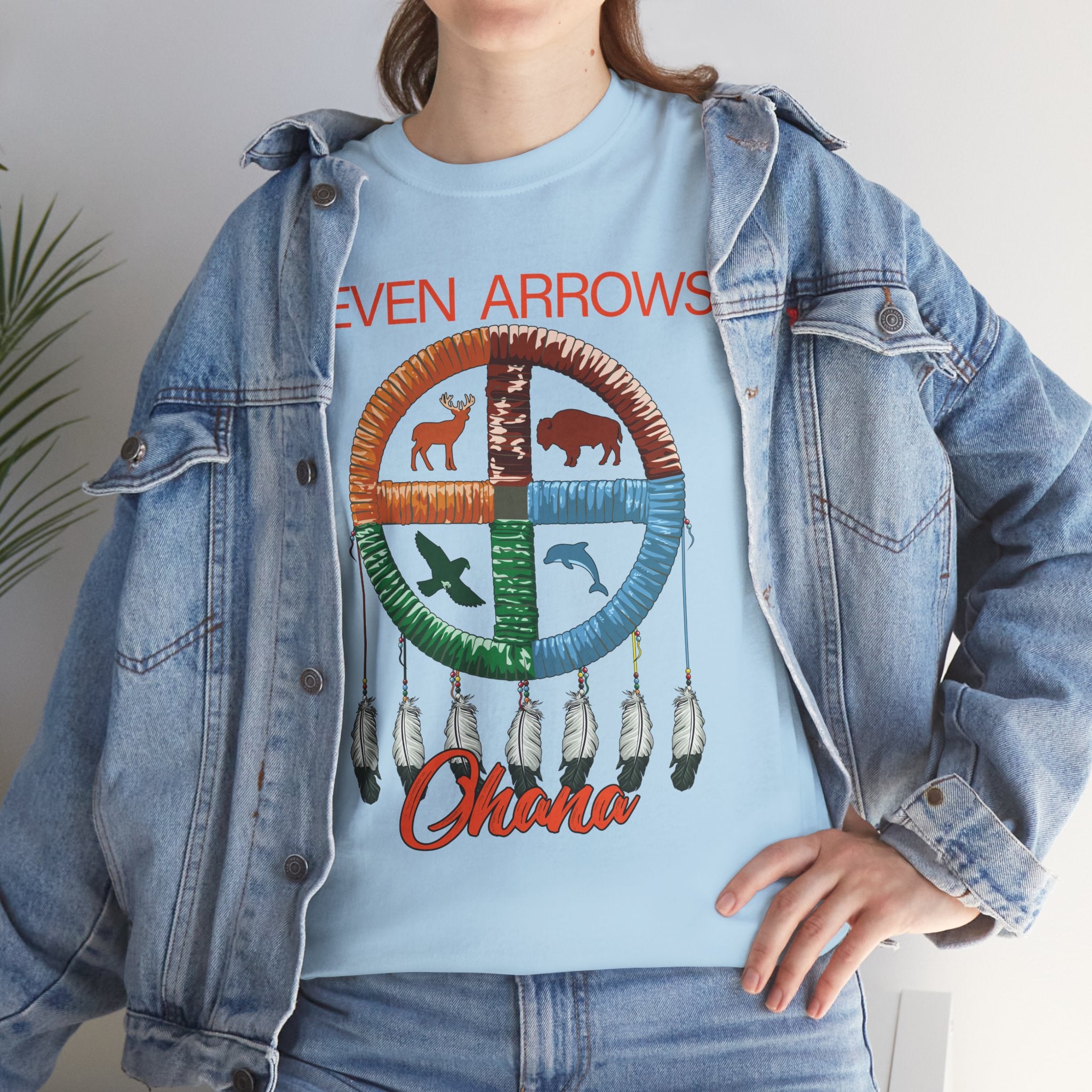 Seven Arrows Ohana — Medicine Wheel Graphic Tee