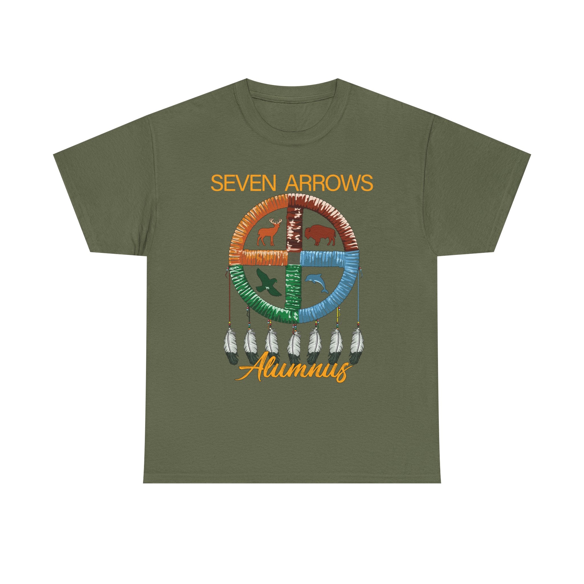 Seven Arrows Alumnus — Medicine Wheel Graphic Tee