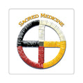 Ojibwe* Medicine Wheel Square Sticker ON SALE 10% OFF!