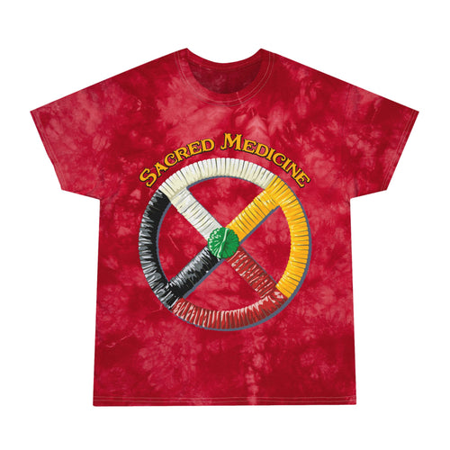 Anishinaabe* Style Medicine Wheel Tie-Dye Tee