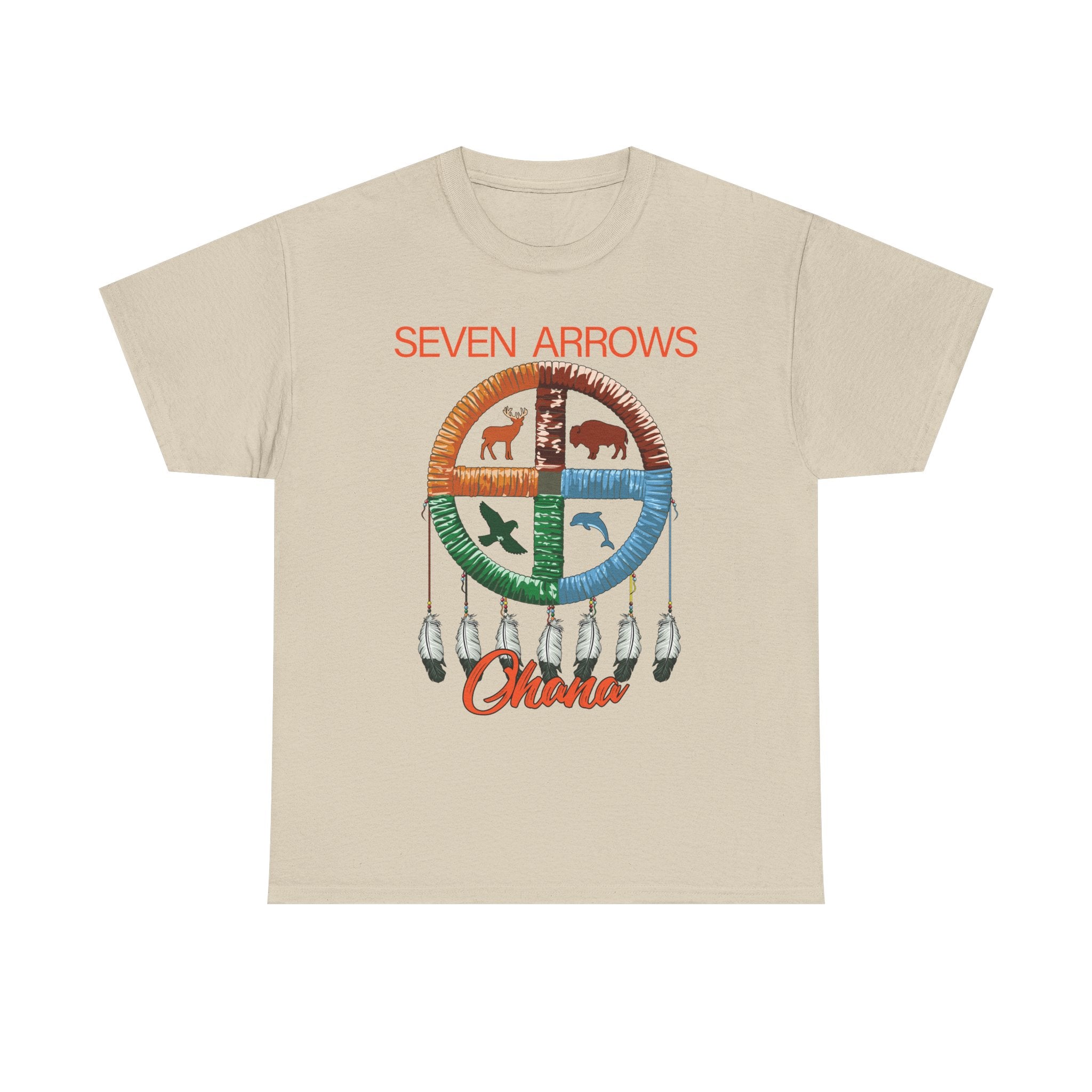 Seven Arrows Ohana — Medicine Wheel Graphic Tee