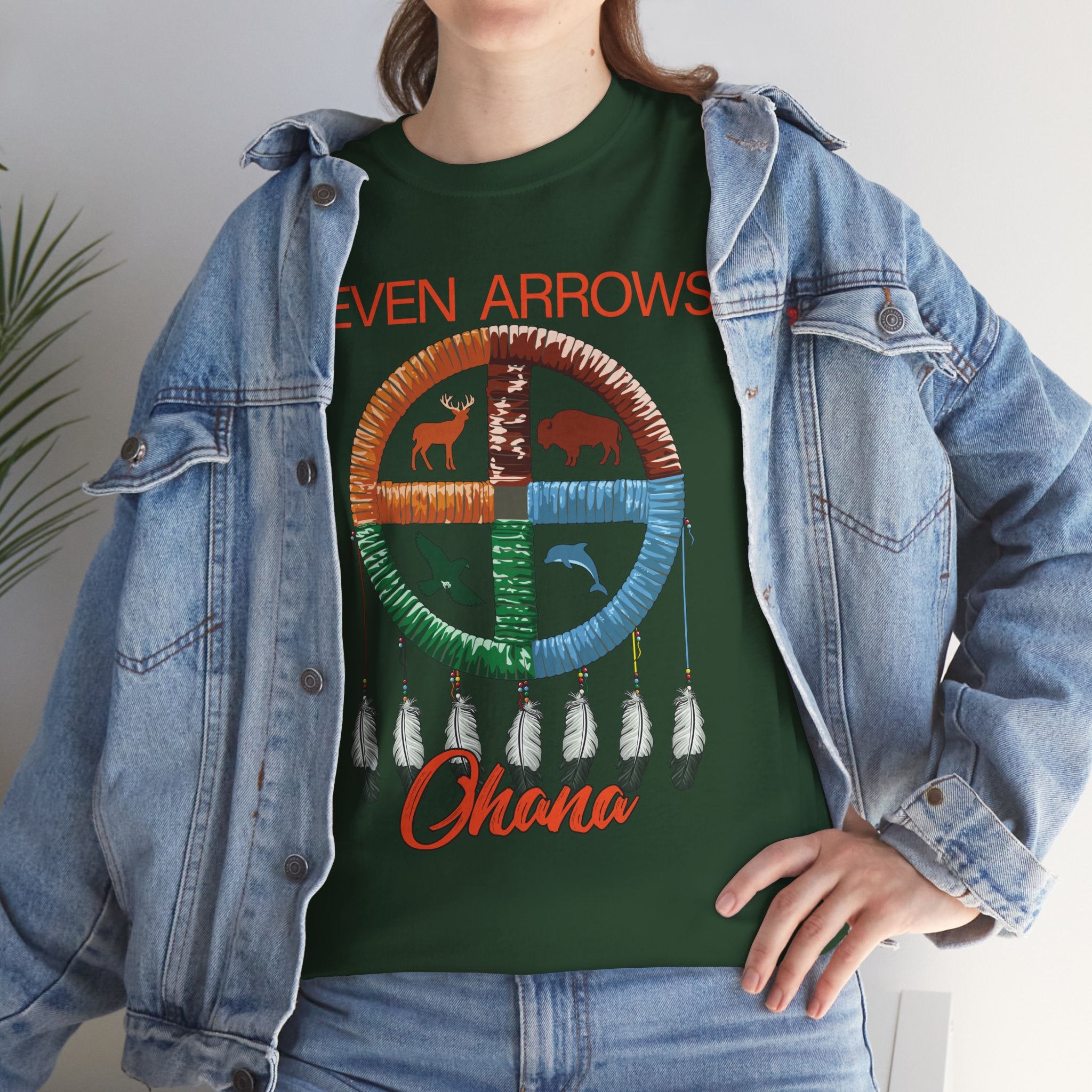 Seven Arrows Ohana — Medicine Wheel Graphic Tee
