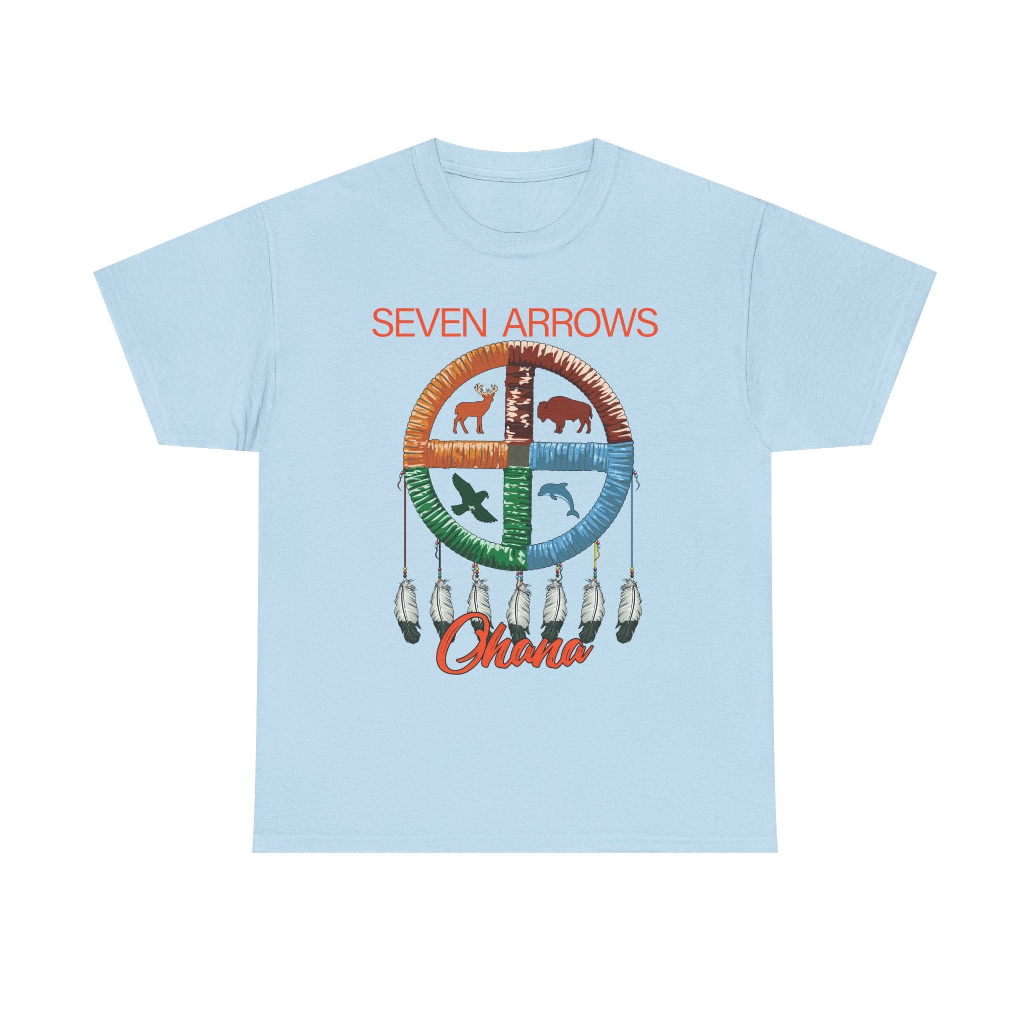 Seven Arrows Ohana — Medicine Wheel Graphic Tee