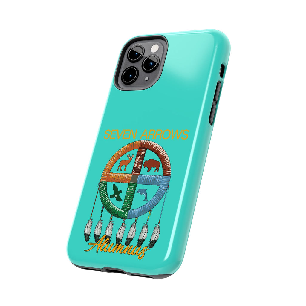 Tough Phone Case — 'Seven Arrows' Medicine Wheel Design (Alumnus)