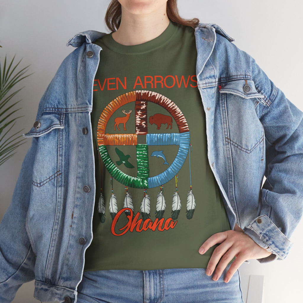Seven Arrows Ohana — Medicine Wheel Graphic Tee
