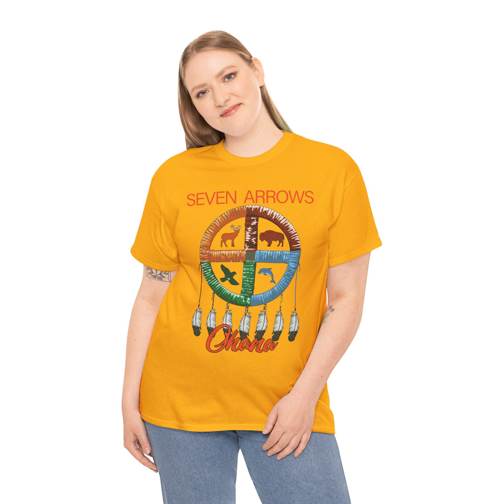 Seven Arrows Ohana — Medicine Wheel Graphic Tee