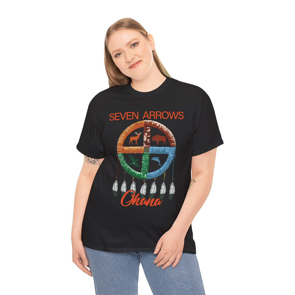 Seven Arrows Ohana — Medicine Wheel Graphic Tee