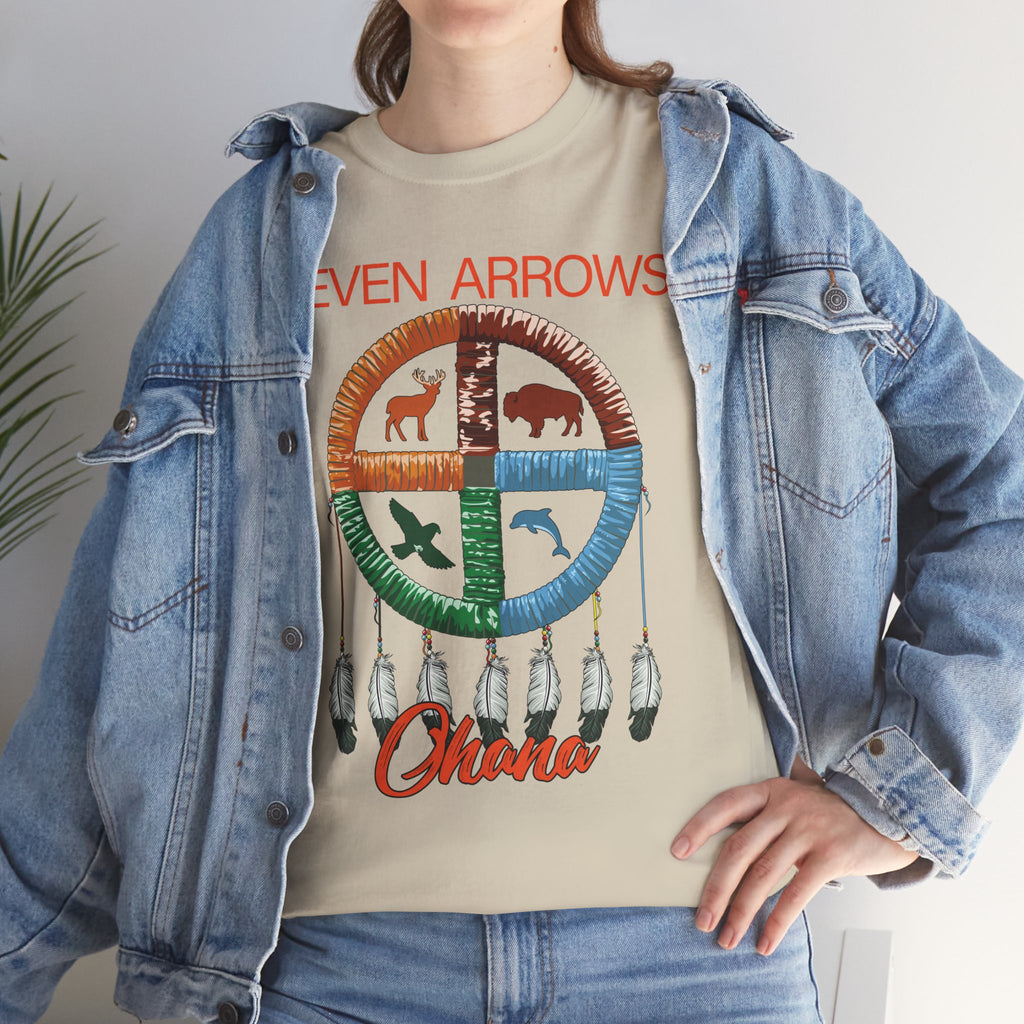 Seven Arrows Ohana — Medicine Wheel Graphic Tee