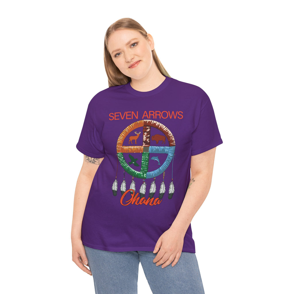 Seven Arrows Ohana — Medicine Wheel Graphic Tee