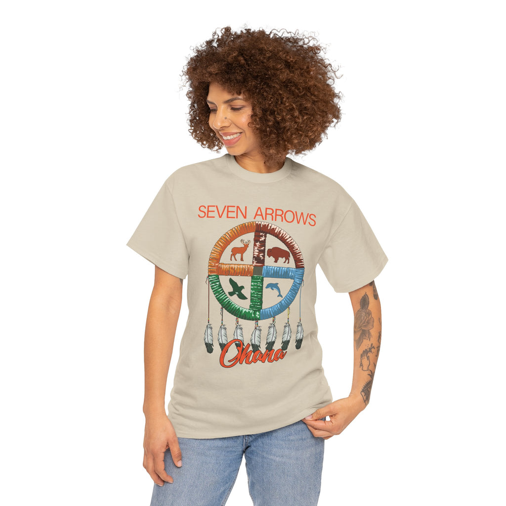Seven Arrows Ohana — Medicine Wheel Graphic Tee