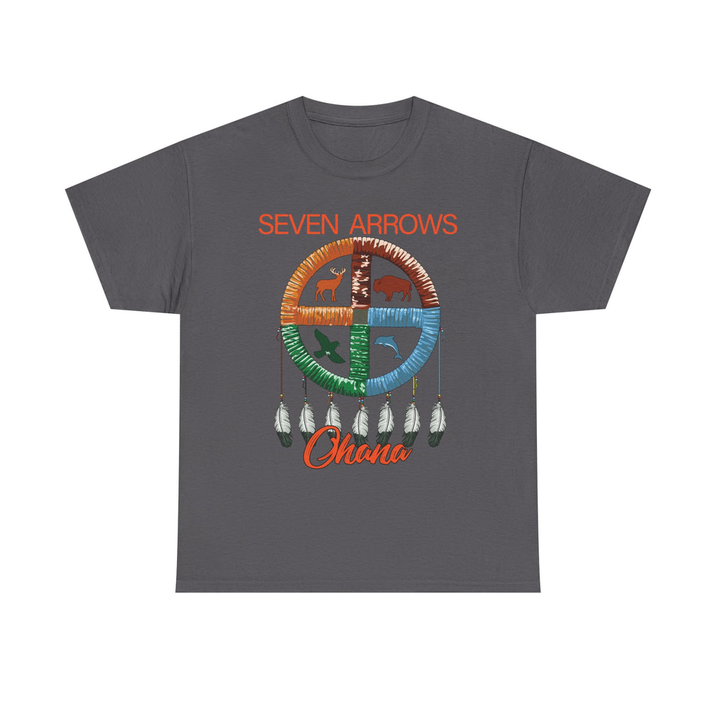 Seven Arrows Ohana — Medicine Wheel Graphic Tee