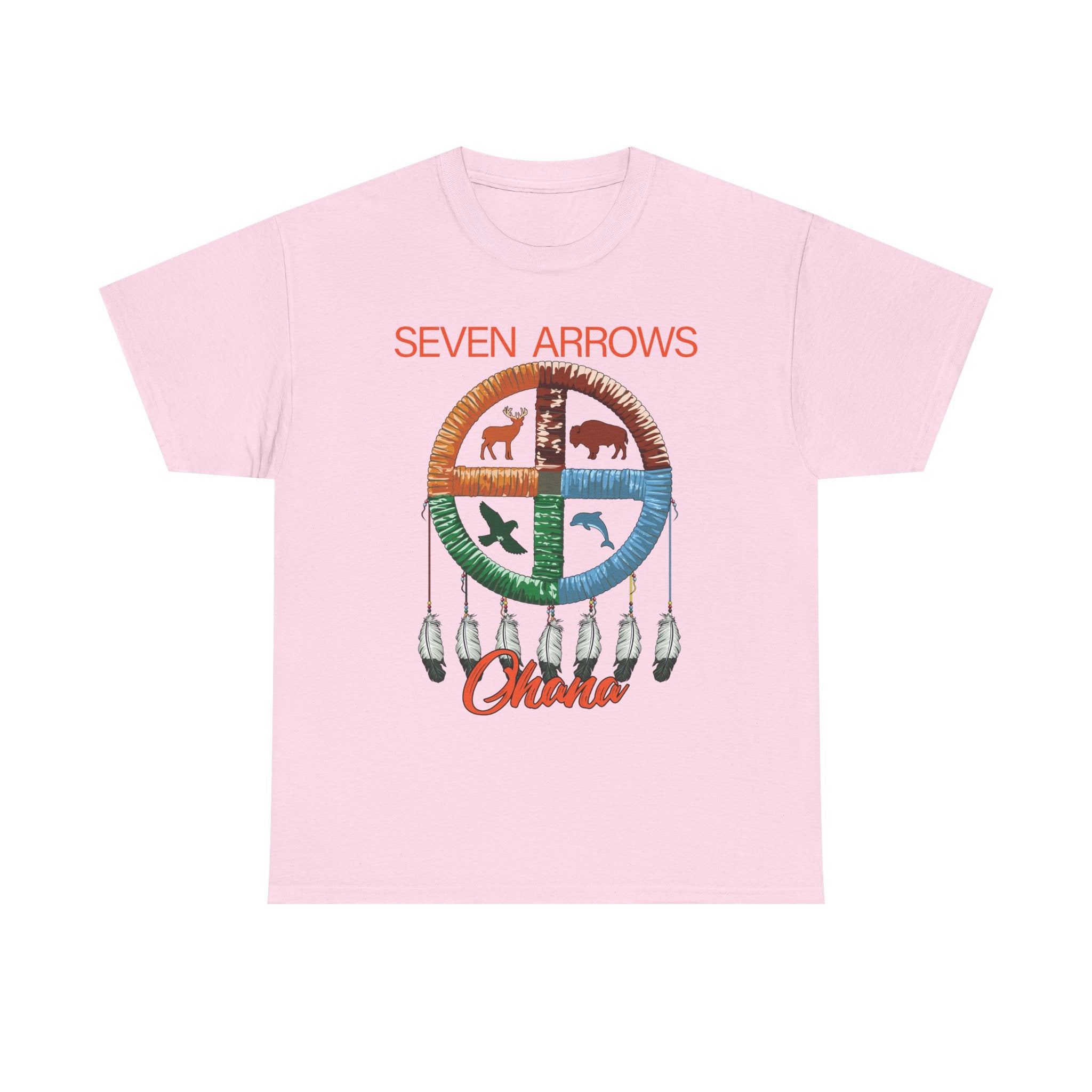 Seven Arrows Ohana — Medicine Wheel Graphic Tee