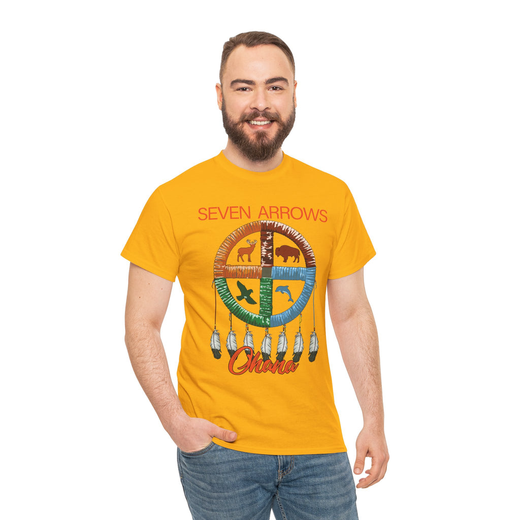 Seven Arrows Ohana — Medicine Wheel Graphic Tee