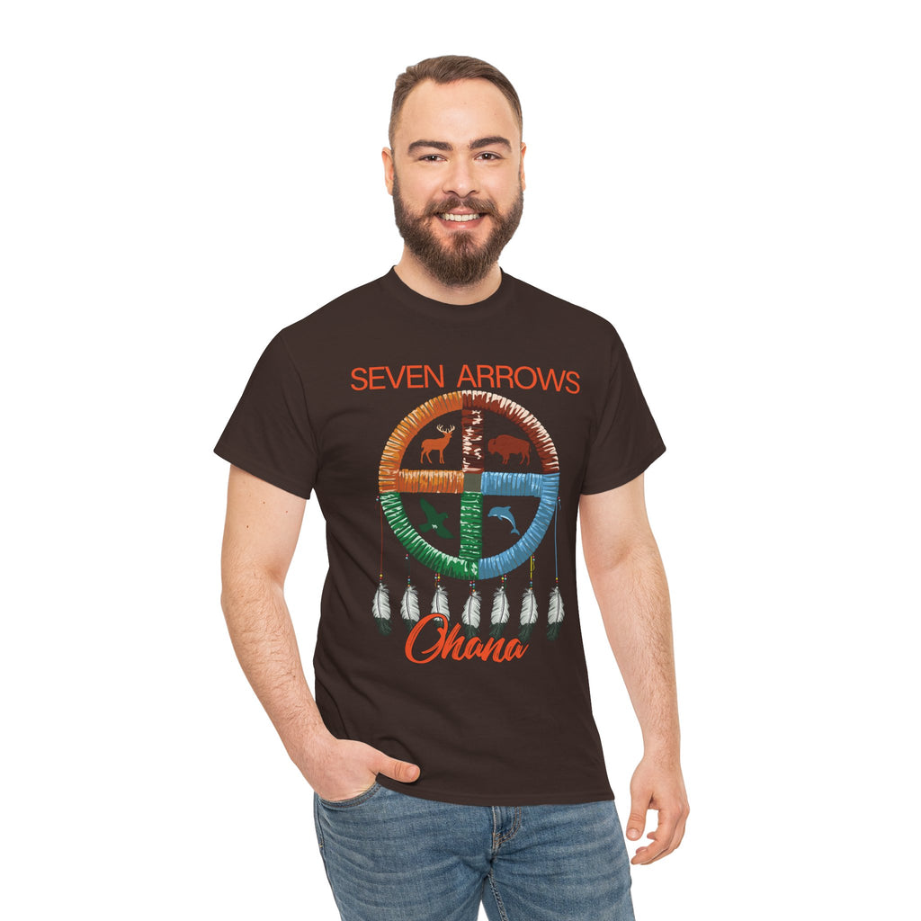 Seven Arrows Ohana — Medicine Wheel Graphic Tee