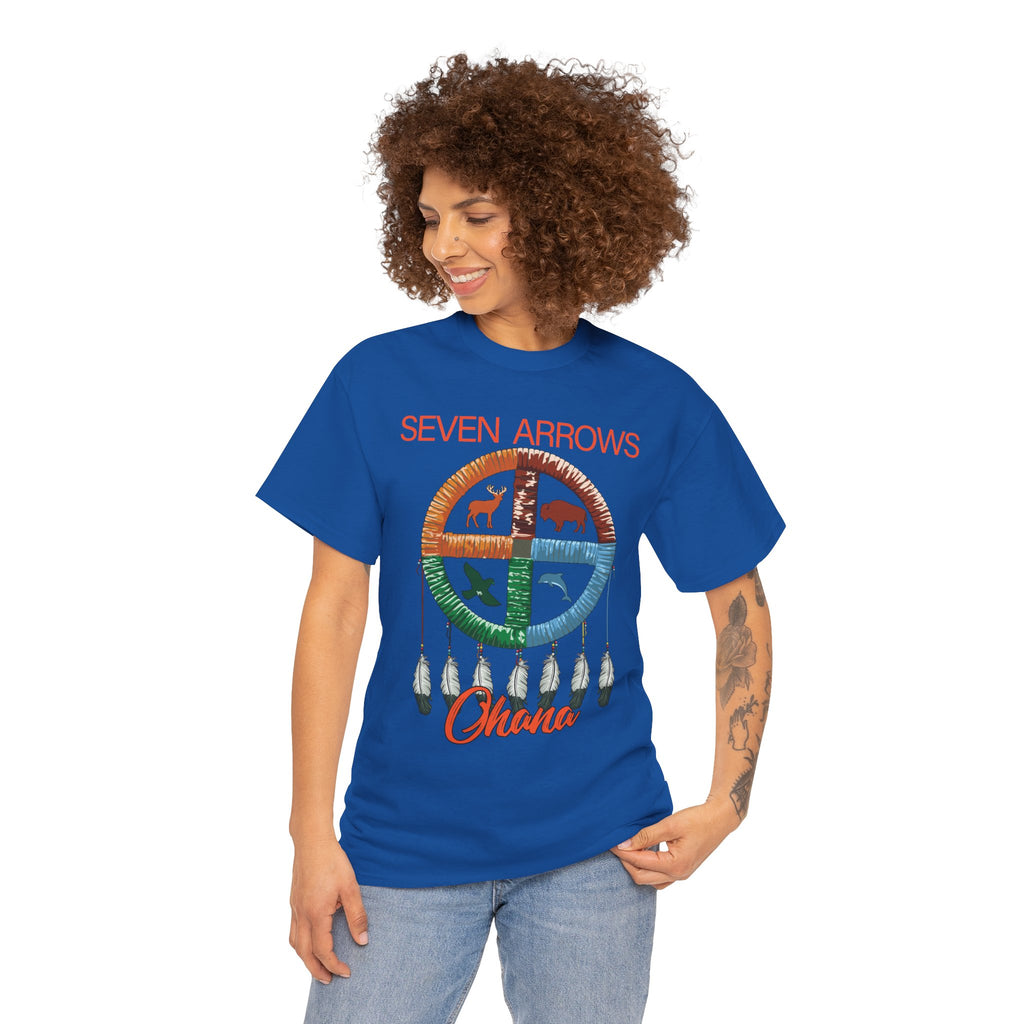 Seven Arrows Ohana — Medicine Wheel Graphic Tee