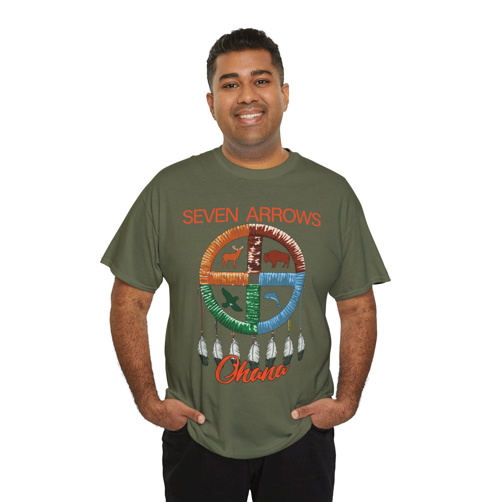Seven Arrows Ohana — Medicine Wheel Graphic Tee