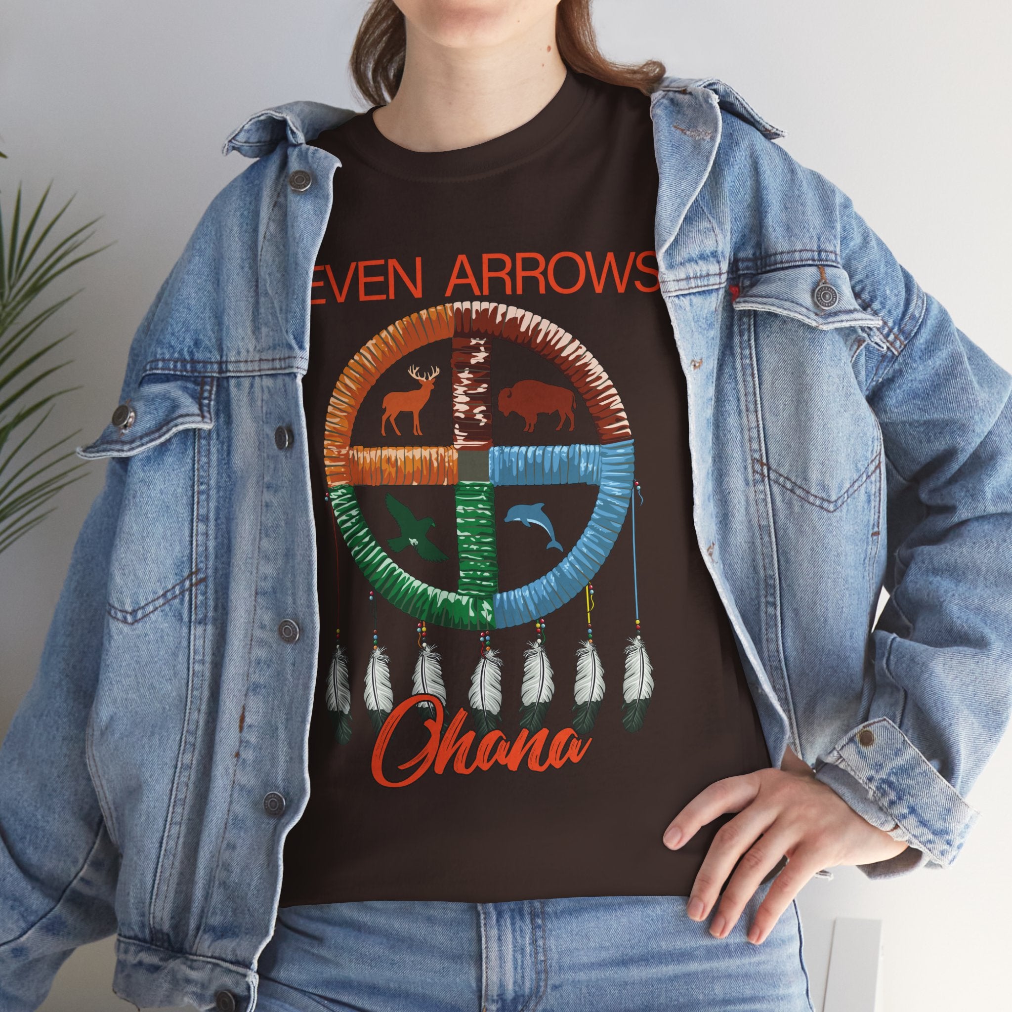 Seven Arrows Ohana — Medicine Wheel Graphic Tee