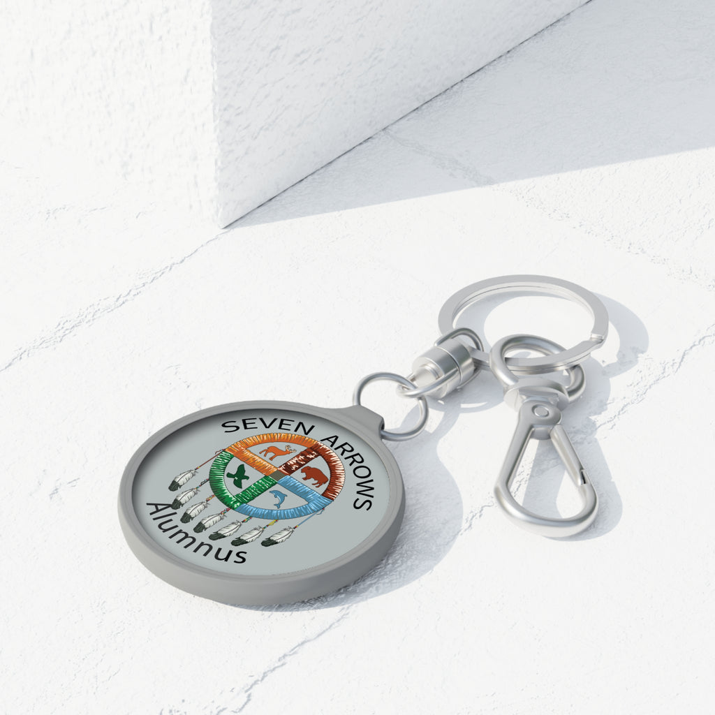 Seven Arrows Alumnus Medicine Wheel Keyring