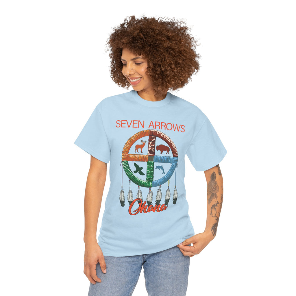 Seven Arrows Ohana — Medicine Wheel Graphic Tee