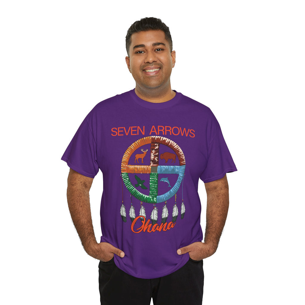 Seven Arrows Ohana — Medicine Wheel Graphic Tee