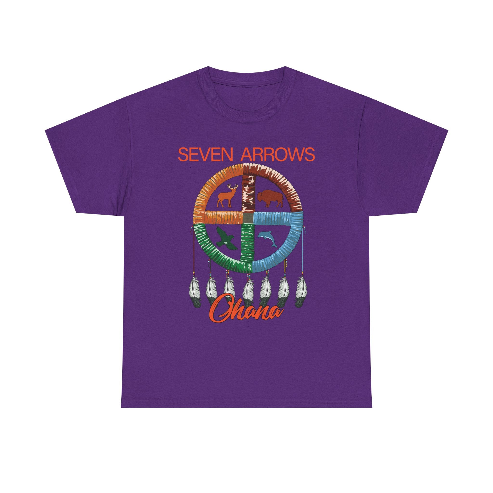Seven Arrows Ohana — Medicine Wheel Graphic Tee